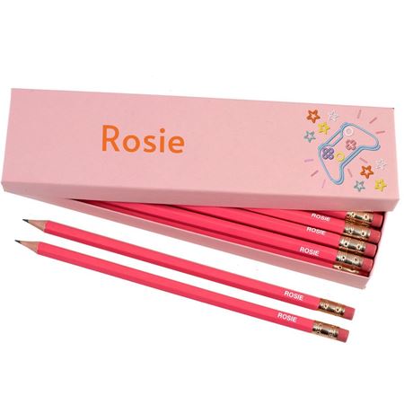 Picture of Box of 12 Named HB Pencils - Gaming