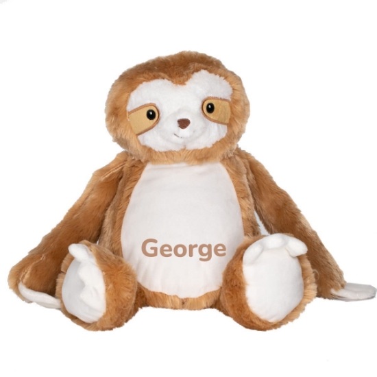 Personalised Sloth Soft Toy