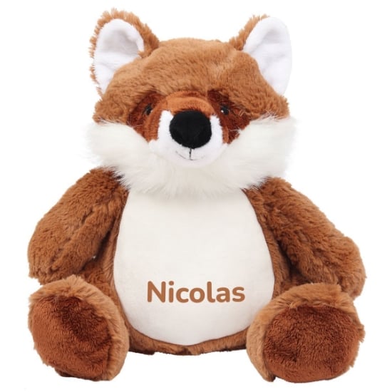 Personalised Fox Soft Toy