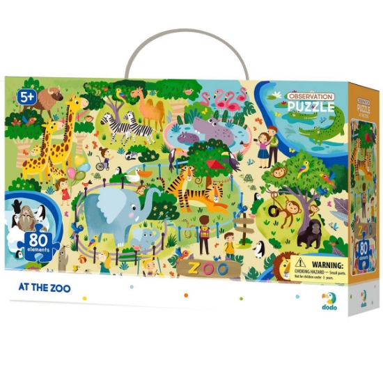 At the Zoo Observation Jigsaw (80 piece)