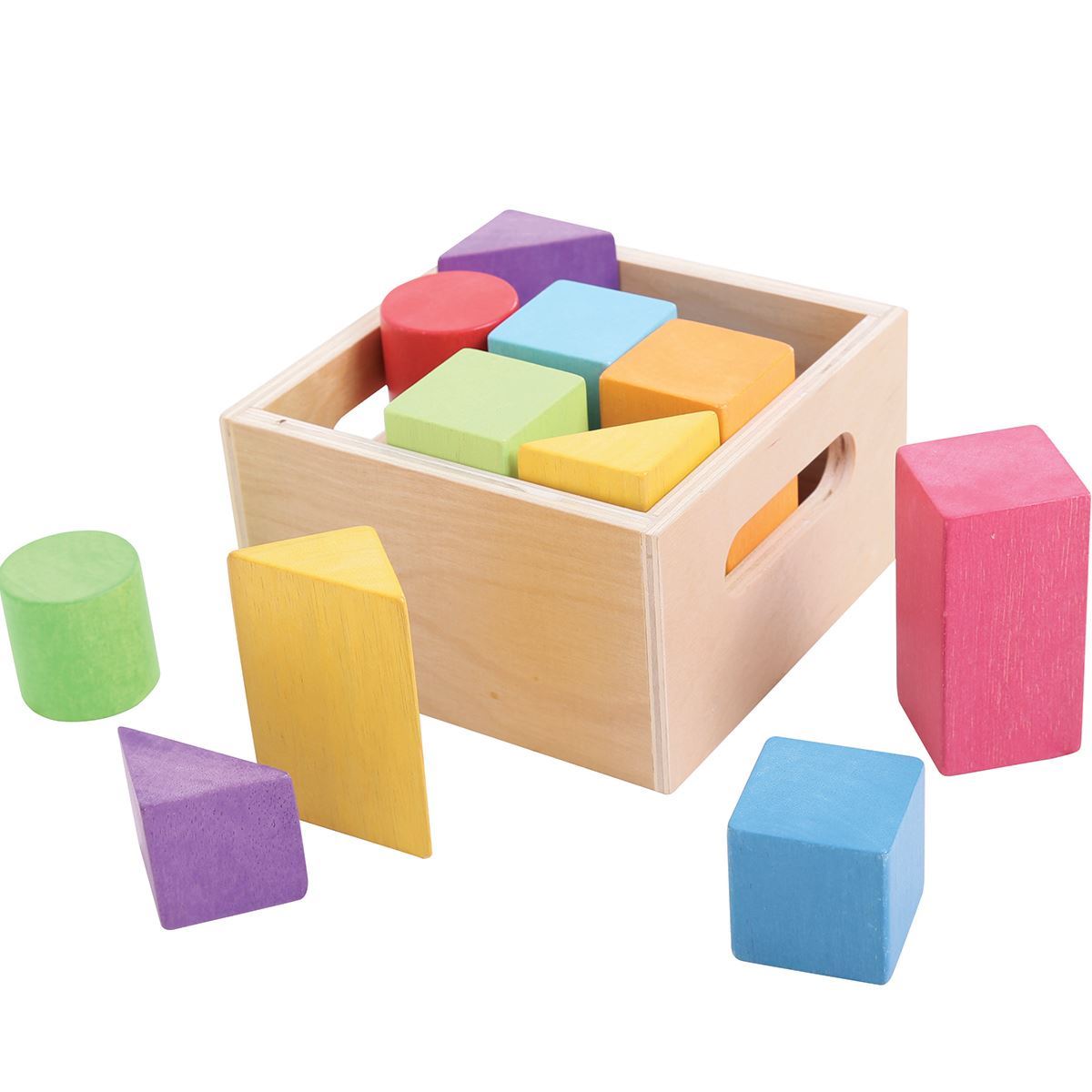 First Building Blocks - Wooden Building Blocks For Kids
