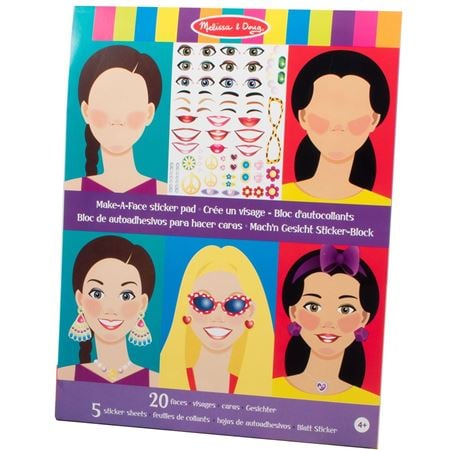 Picture of Make a Face Sticker Pad