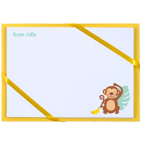 Named Cards - Cheeky Monkey