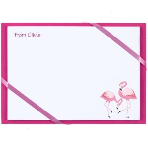 Picture of Named Cards - Flamingos