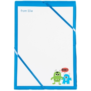 Picture of Named Notepaper - Little Monsters