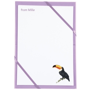Picture of Named Notepaper - Toucans