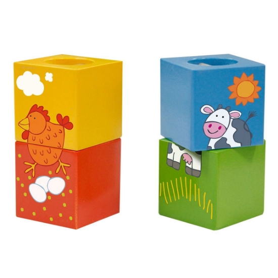 Animal Puzzle Discovery Cubes