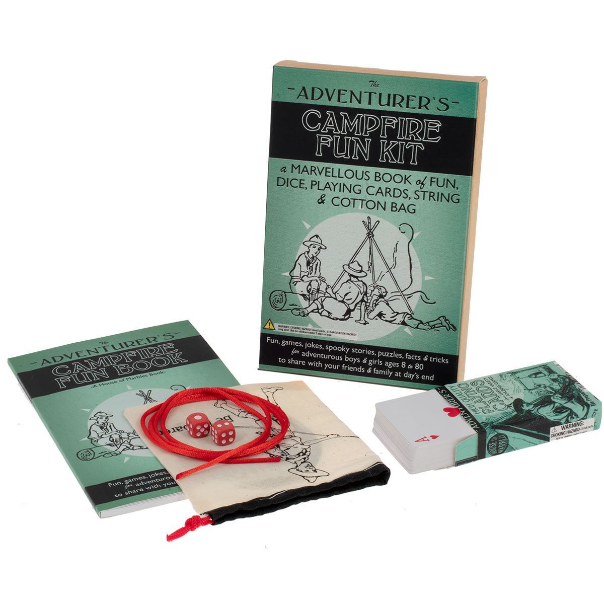 Adventurer's Campfire Fun Kit - Traditional Garden Games