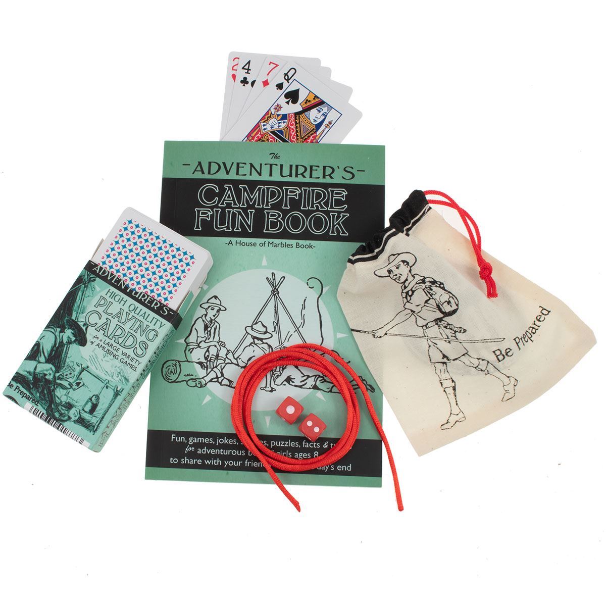 Adventurer's Campfire Fun Kit - Traditional Garden Games