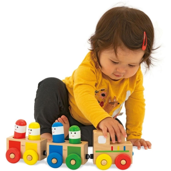 Shape Sorter Train - Wooden Shape Sorter Toys