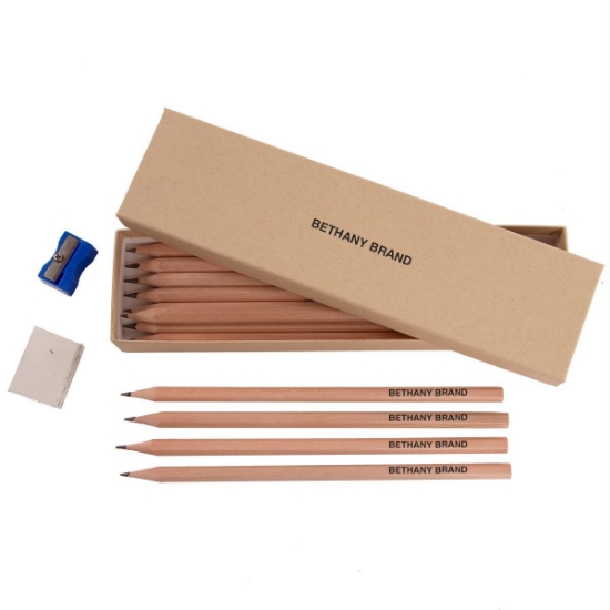 Box 12 Named Sketching Pencils