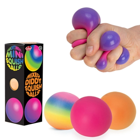 Mixed Diddy Squish Balls (3 pack)