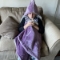 Picture of Personalised Hooded Sherpa Blanket