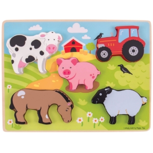 Picture of Toddler Lift Out Puzzle - Farm