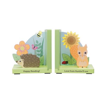 Picture of Personalised Spring Garden Bookends