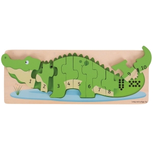 Picture of Crocodile Number Puzzle