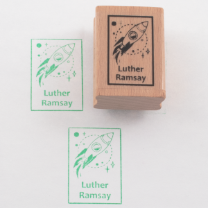 Picture of Named Rubber Stamp - Space