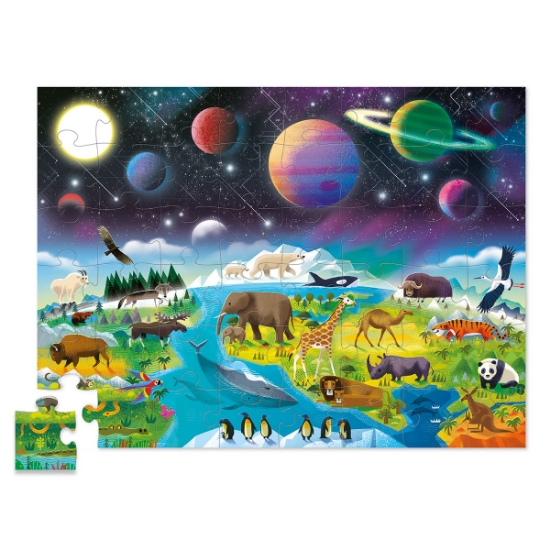 Above & Below - Earth & Space 48 pc Puzzle