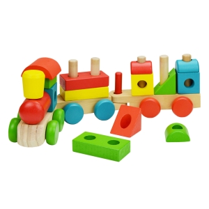 Picture of Wooden Train with Blocks