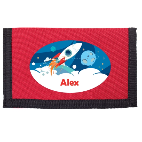 Space Adventure Personalised Wallet