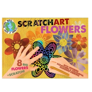 Picture of Scratch Art Flowers