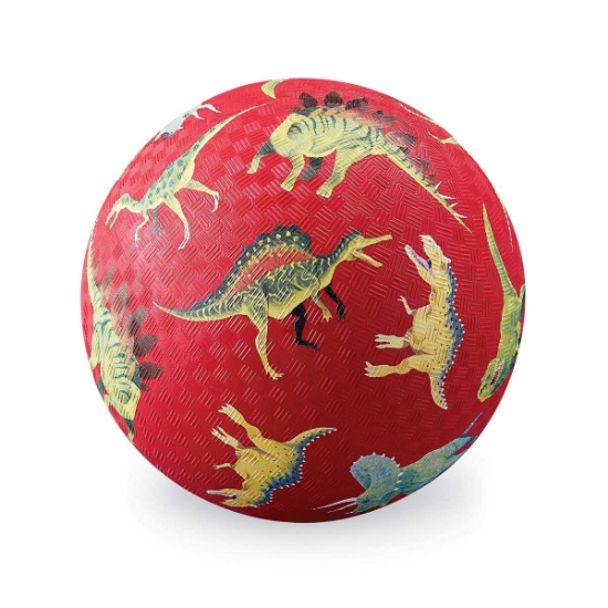 Playball 7" - Dinosaurs (Red)