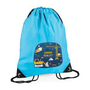 Picture of Construction Site Personalised Swim Bag
