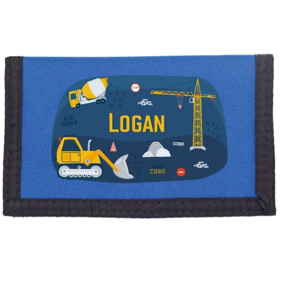Construction Site Personalised Wallet