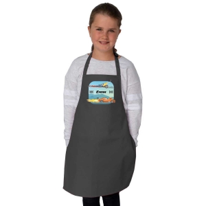 Picture of Crazy Cars Personalised Apron - Age 7-10