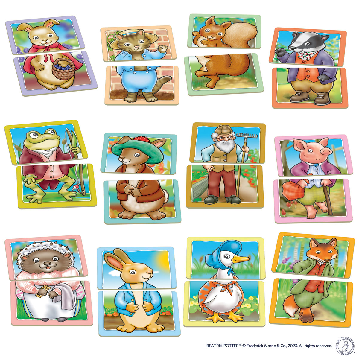 Peter Rabbit Heads and Tails - Traditional Children's Games