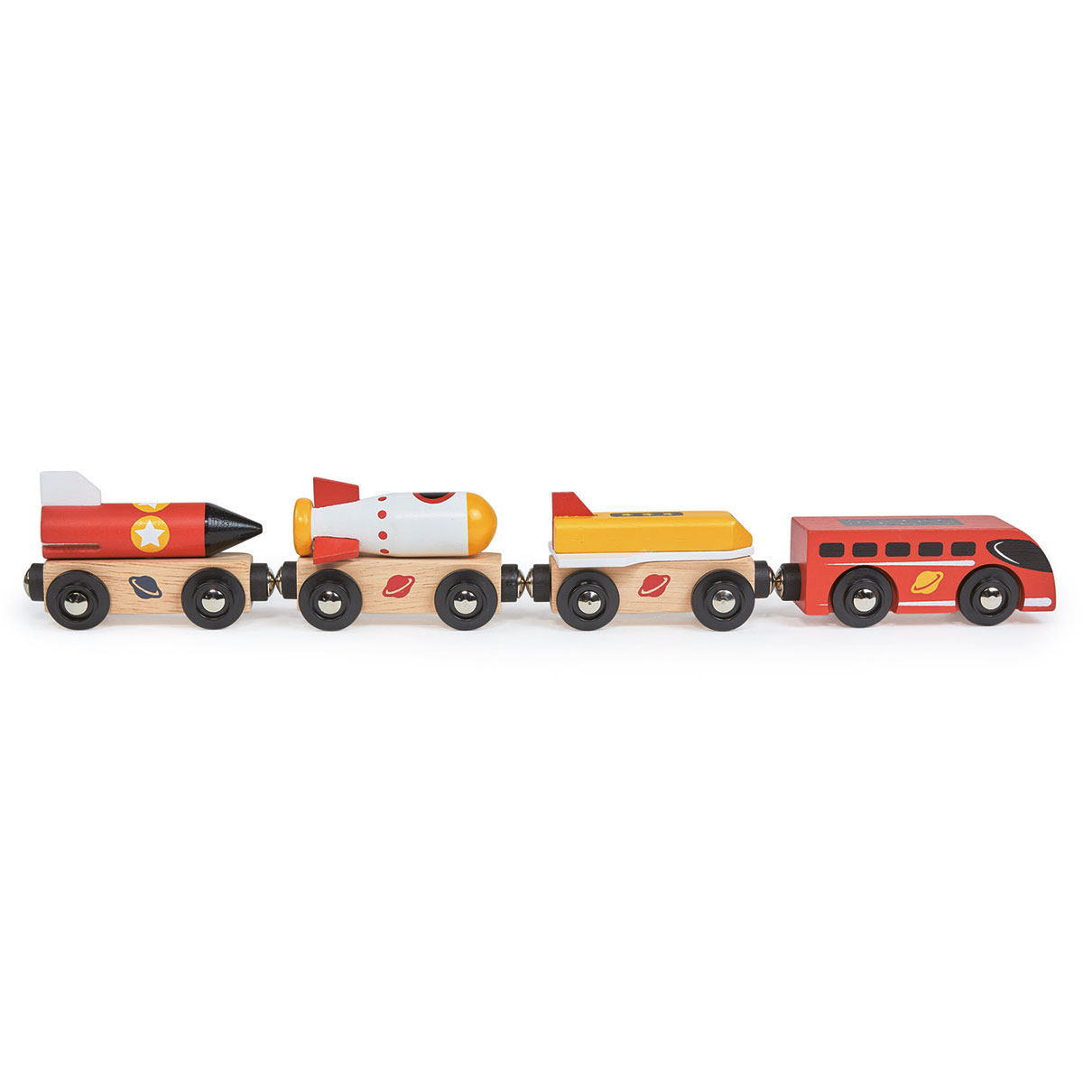Space Rocket Train - Individual Wooden Trains & Engines