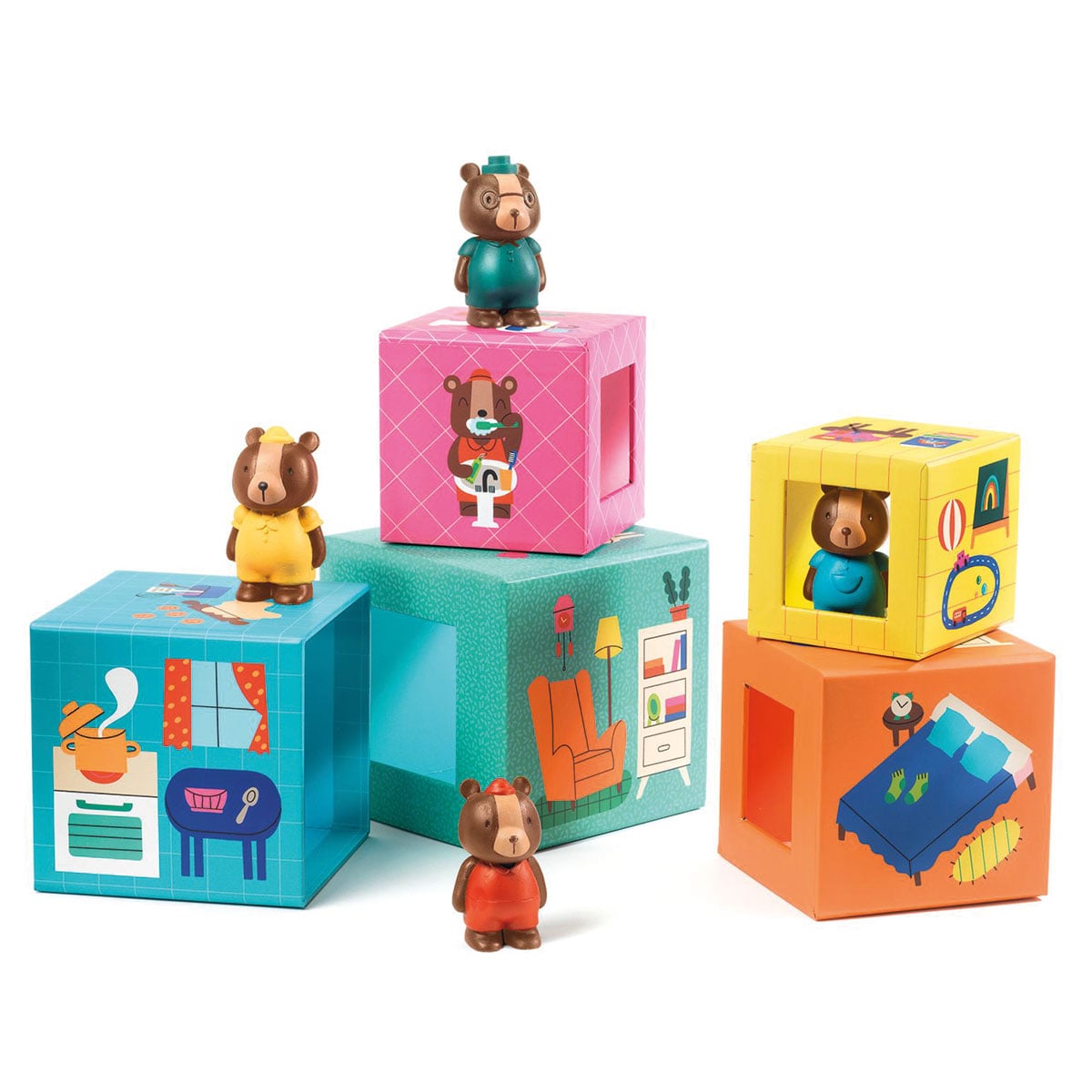 Topani House Stacker - Stacking Toys