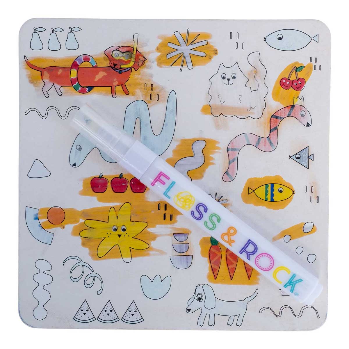 Pets Magic Water Cards - Draw, Paint & Colour