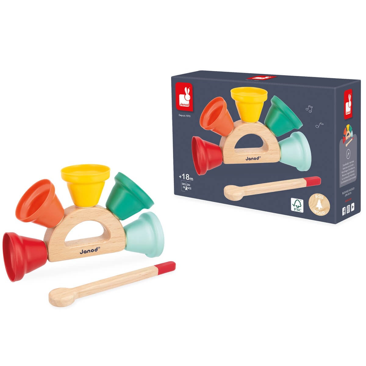 Handbell with Drumstick - Gioia Bells