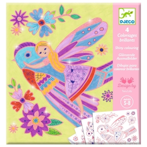 Shiny Colouring - Little Wings