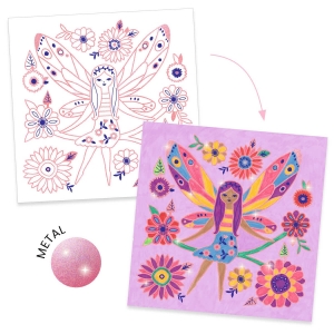 Shiny Colouring - Little Wings image