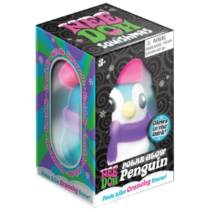 NeeDoh Polar Glow Penguin Box