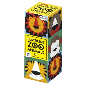 Plasticine Zoo Animals Box