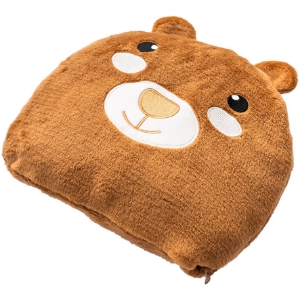 Personalised Teddy Cushion Hooded Poncho 1