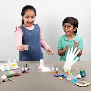 Children Experimenting with Magic of Science