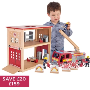 Fire Station & Engine Bundle image 1	