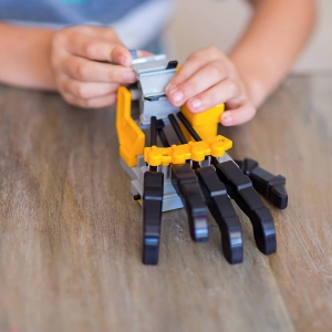 Motorised Robot Hand in Action