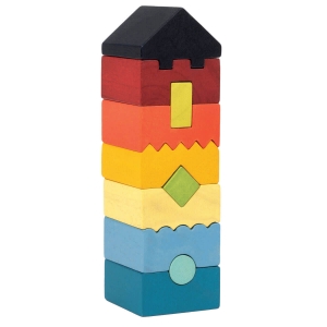 Colourful Stacking Tower image 1
